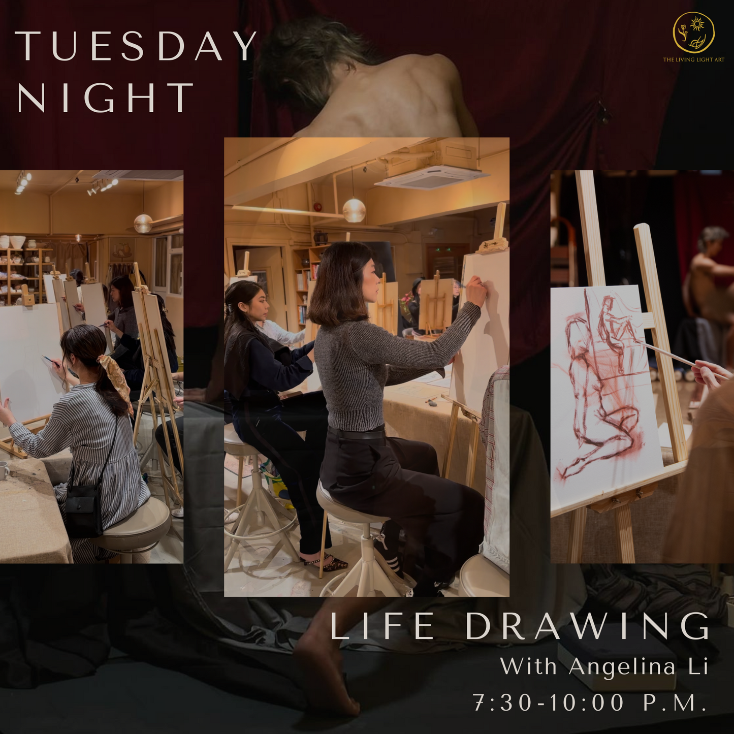 Tuesday Night: Life Drawing Session
