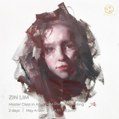Master Class in Alla Prima Portrait Painting With Zin Lim