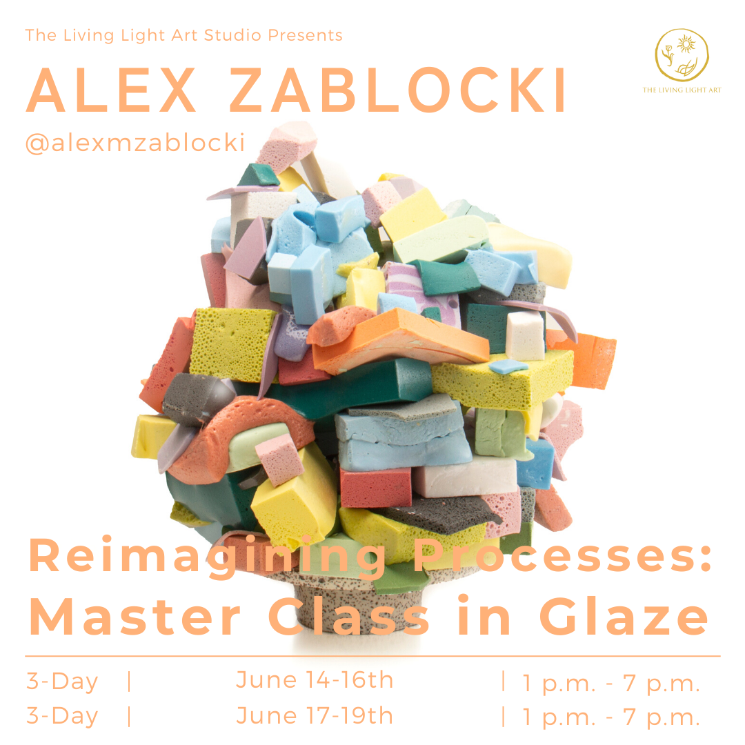 Reimagining Processes: Master Class in Glaze with Alex Zablocki
