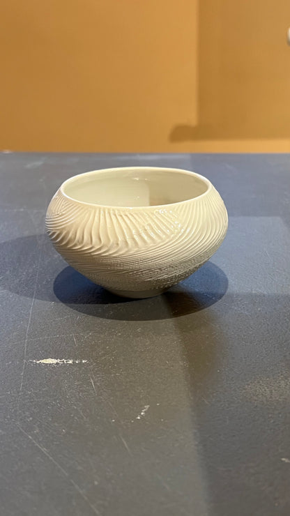 33. Porcelain Spiral Cup I
