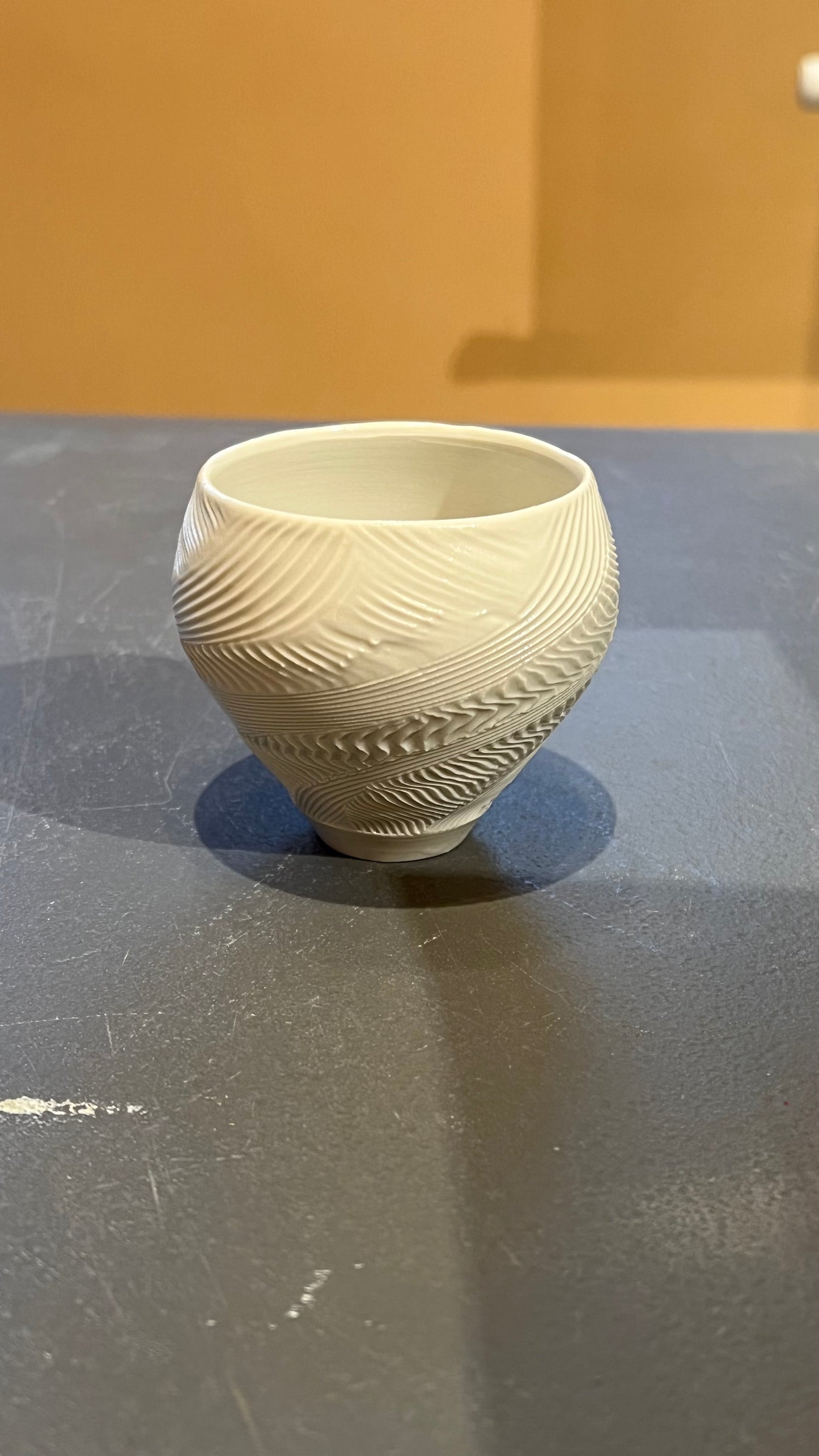 34. Porcelain Spiral Cup II