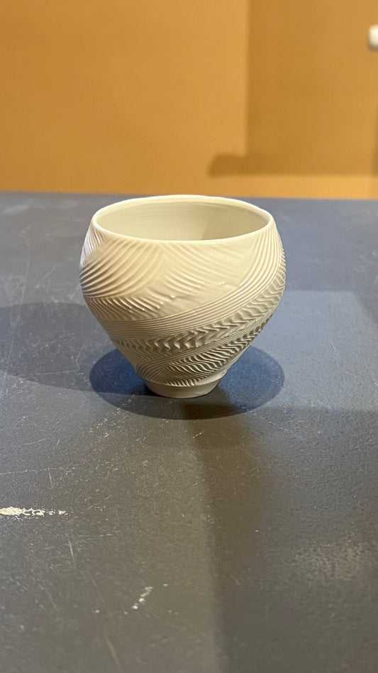 34. Porcelain Spiral Cup II