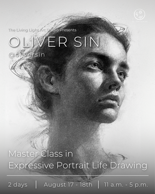 Master Class in Expressive Portrait Drawing with Oliver Sin (AUG'24)